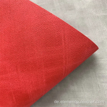 Hot Change Color PU-Leder-Druck und geprägt